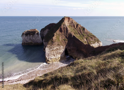 North Sea coastline. photo