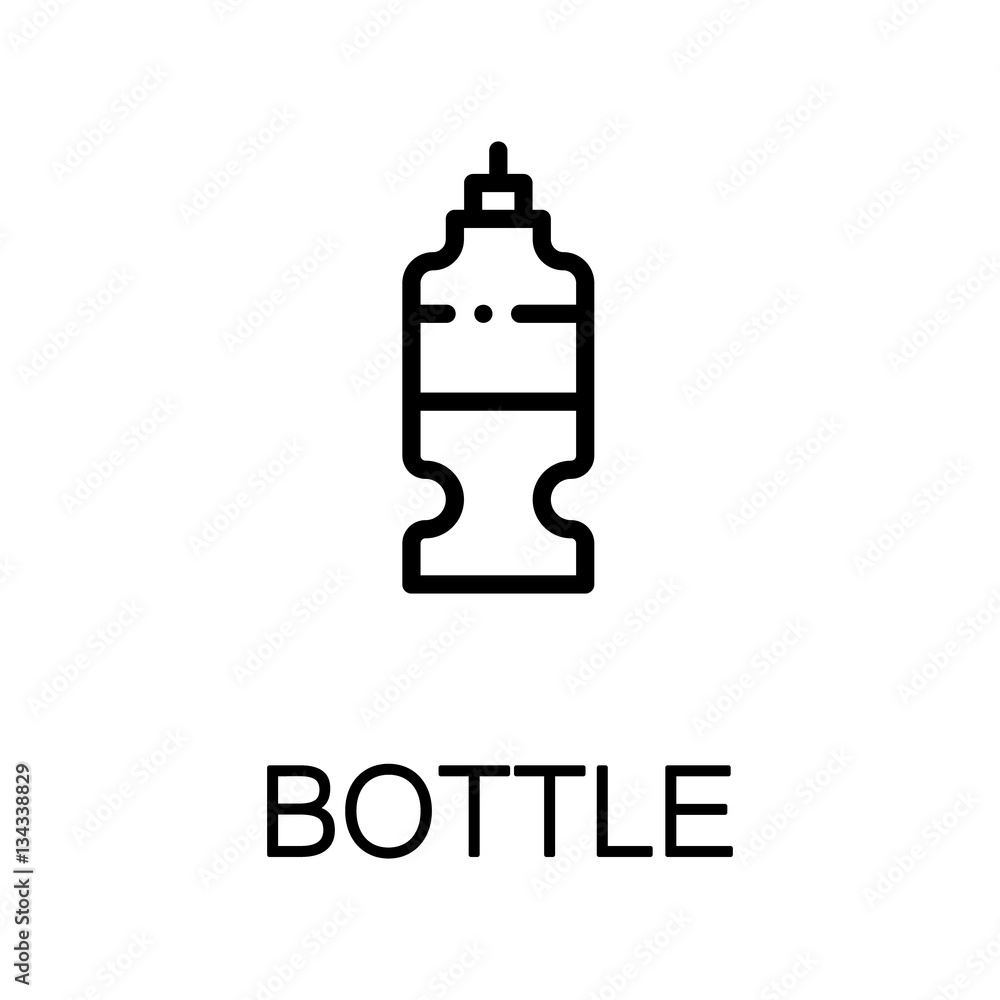Bottle flat icon Bottle flat icon