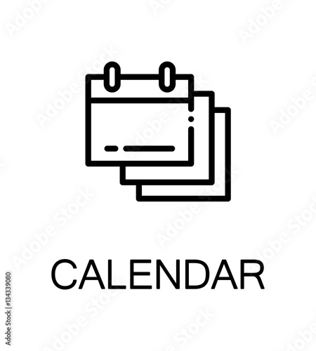 Calendar flat icon