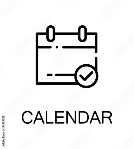 Calendar flat icon