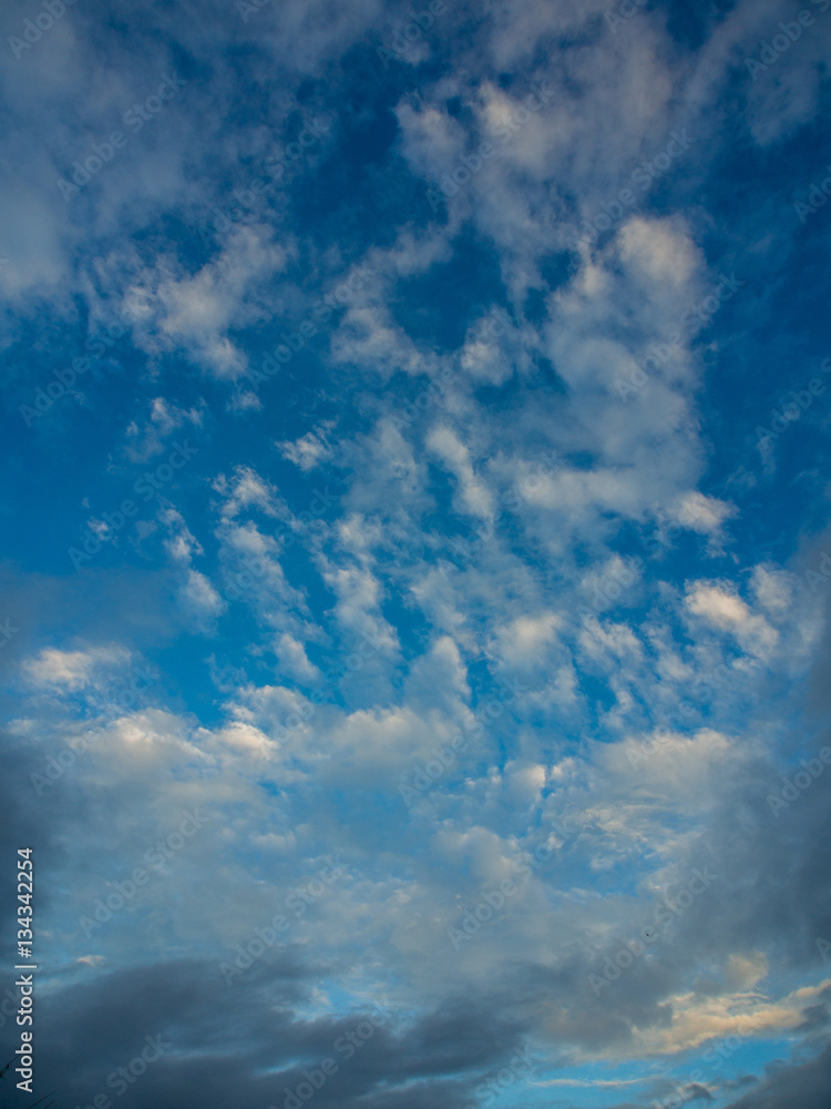 Fototapeta premium The sky after the rain end look like the trouble was gone