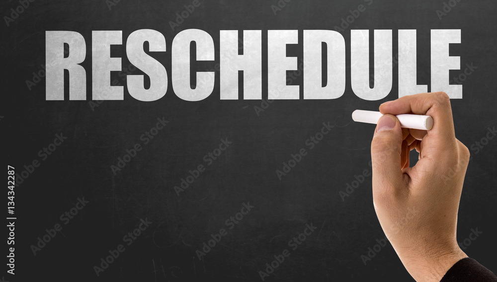 Fotografie Reschedule