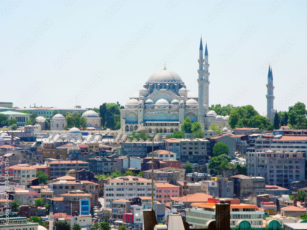 Obraz premium Suleymaniye Mosque, Istanbul.