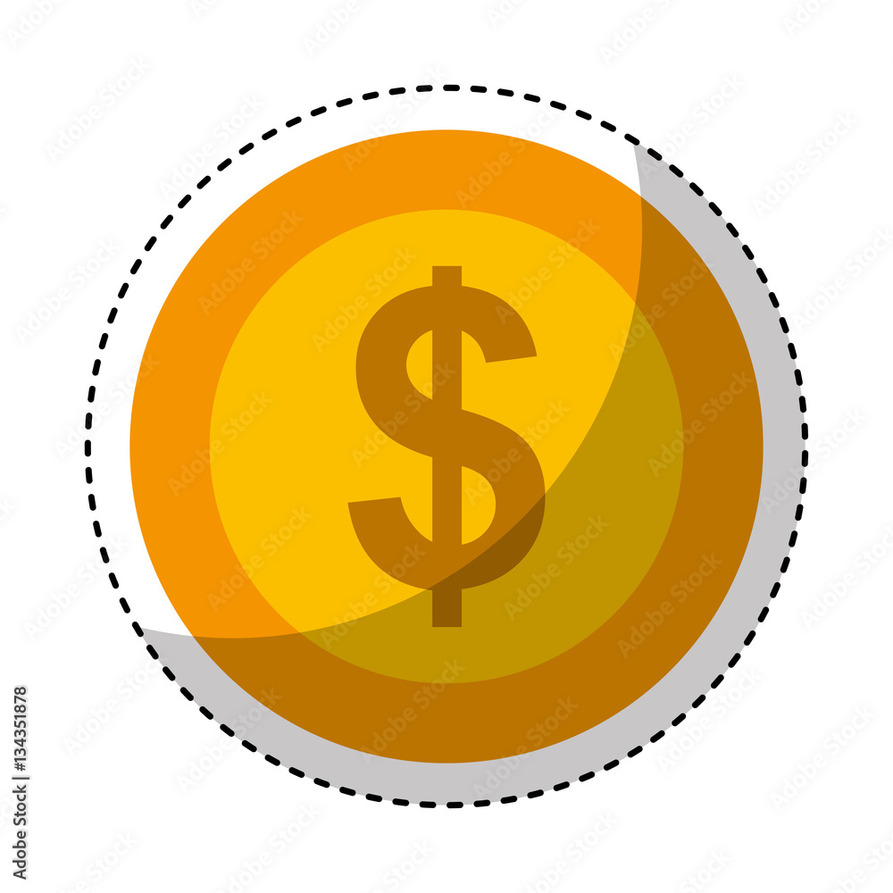 coin money isolated icon vector illustration design coin money isolated icon vector illustration design