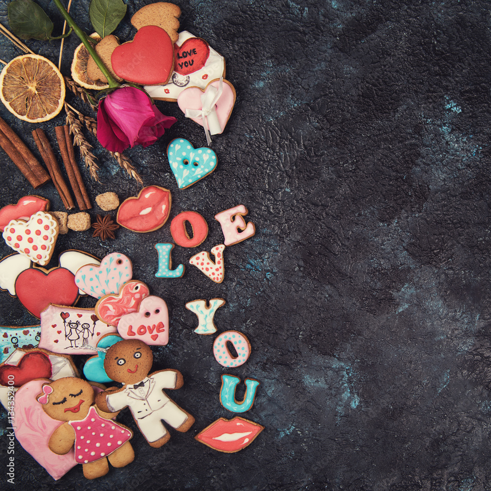 Gingerbreads for Valentines Day Gingerbreads for Valentines Day