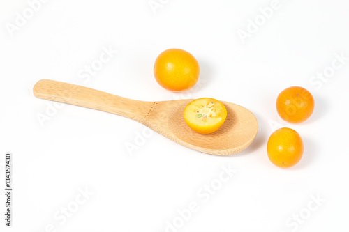 Kumquat ripe juicy