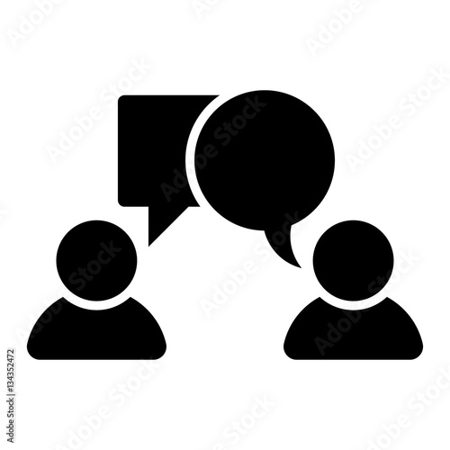 Two Persons Chatting, Client Consultant