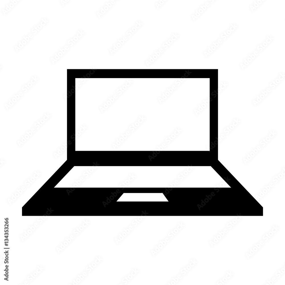 laptop computer isolated icon vector illustration design laptop computer isolated icon vector illustration design