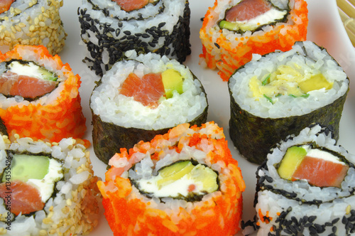 Sushi rolls mix set