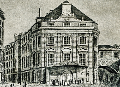 Canvas Print Kärntnertortheater in Vienna, Austria