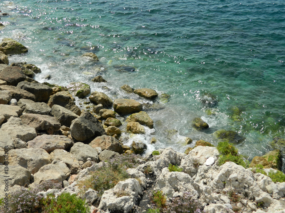 Sea and rocks