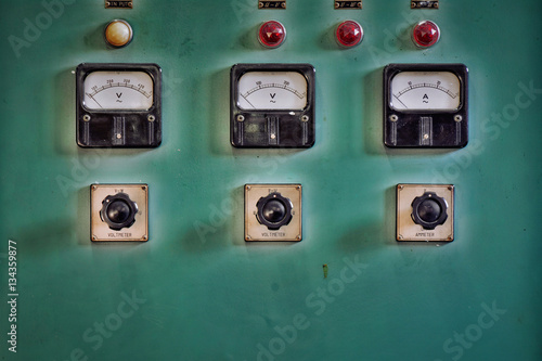 Old Industrial Control Panel