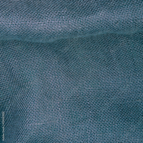 blue linen texture for background 
