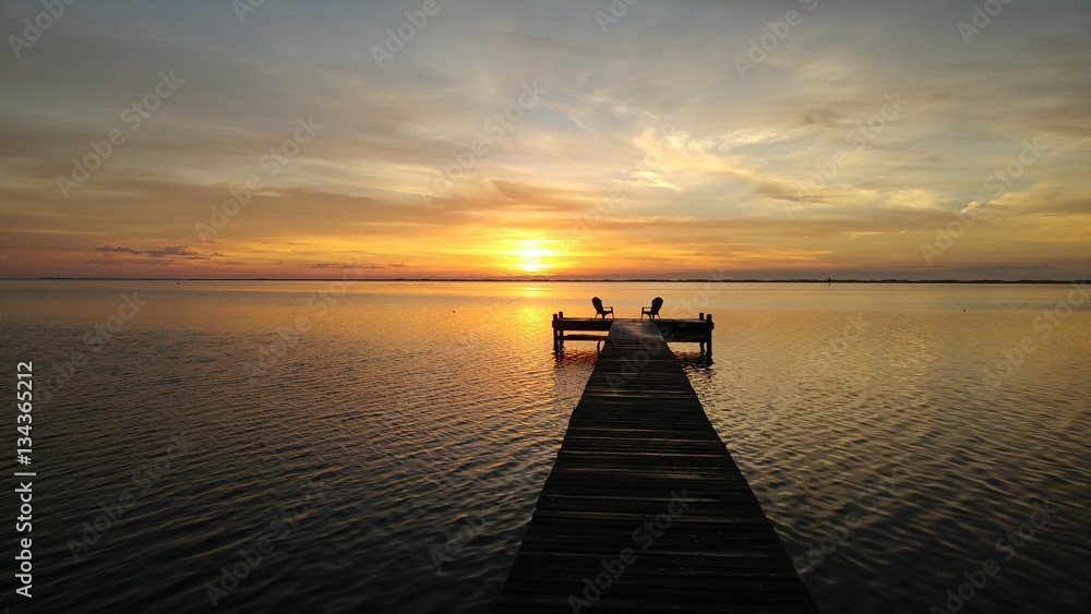 Obraz premium wschód słońca