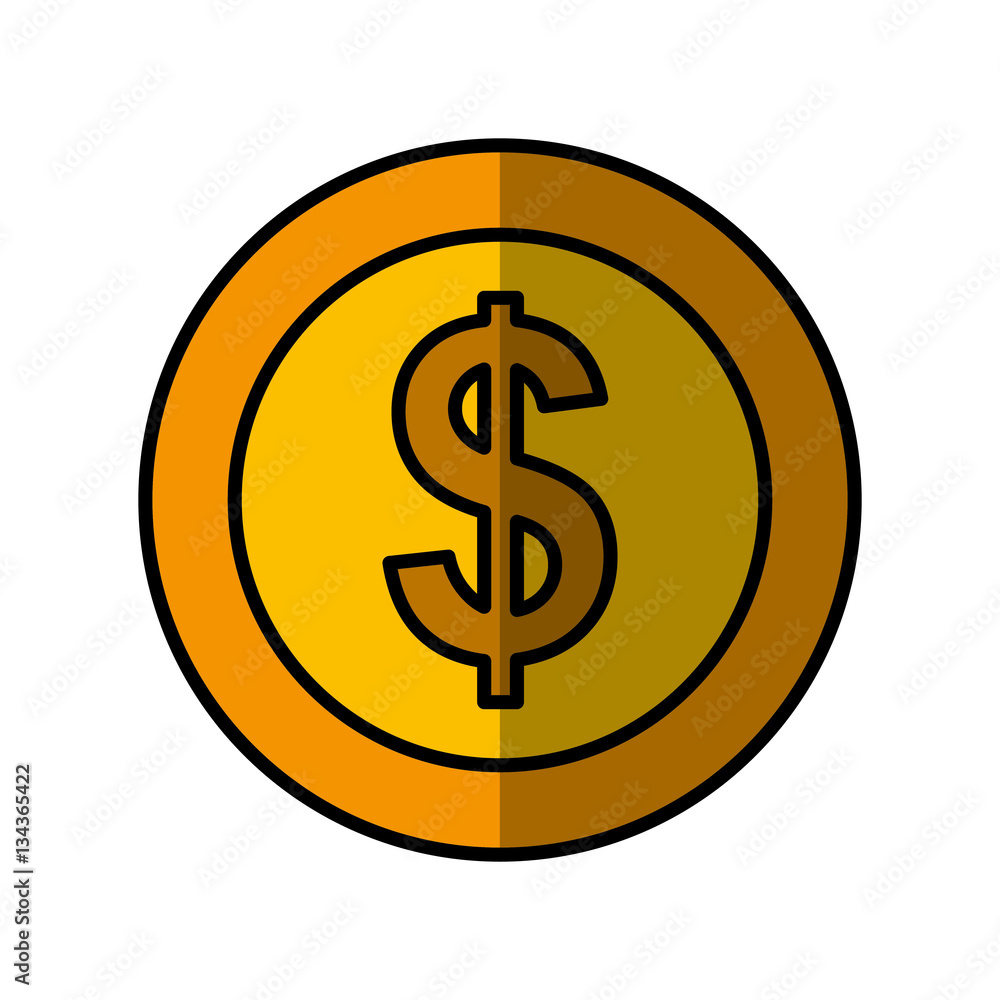 coin money isolated icon vector illustration design coin money isolated icon vector illustration design