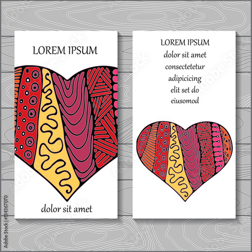 stock vector abstract heart,background. template for card, cover