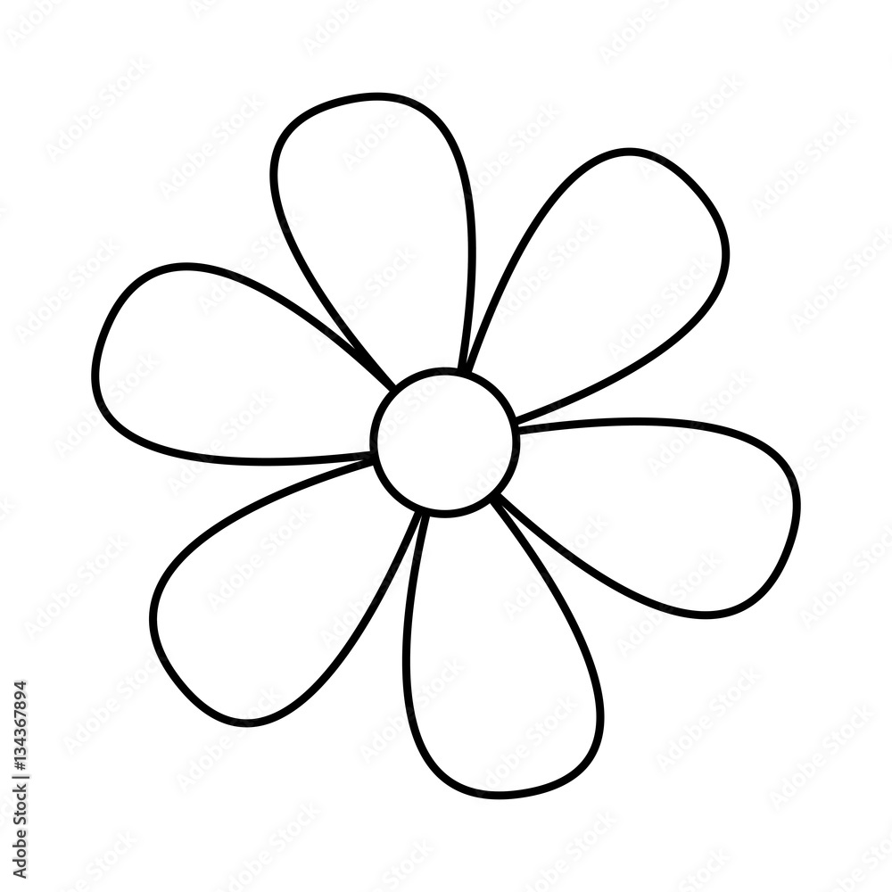 cute flower isolated icon vector illustration design cute flower isolated icon vector illustration design