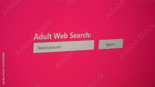 Search for naked pictures on an adult search engine