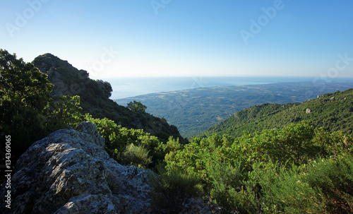 montagne et côte de la Corse orientale