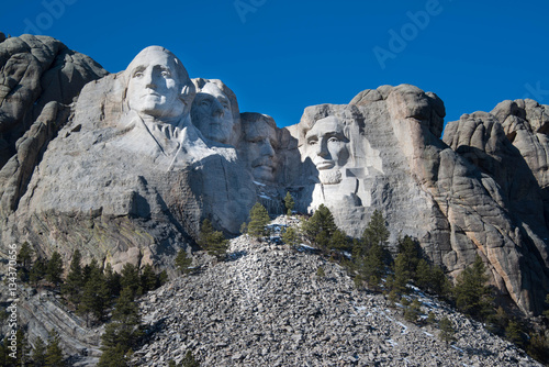 Fotografija Mount Rushmore Memorial Monument in Black Hills of South Dakota