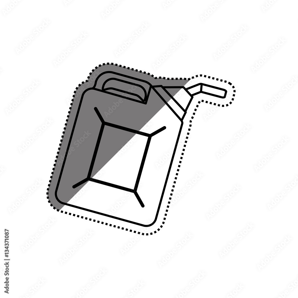 Fototapeta premium Petroleum oil industry icon vector illustration graphic design