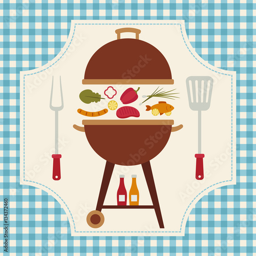 Barbecue vector illustration