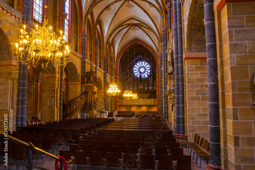 Rich interior of the Bremer Dom Cathedral