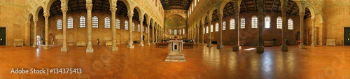 Ravenna, interno di Sant'Apollinare in Classe  a 360° photo