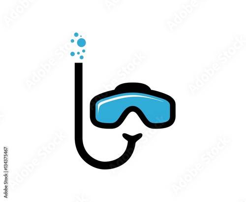 Scuba diving logo