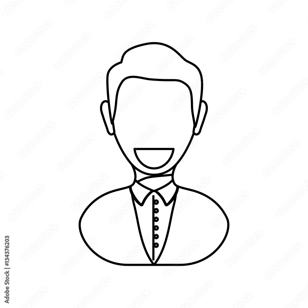 Man profile pictogram icon vector illustration graphic design Man profile pictogram icon vector illustration graphic design