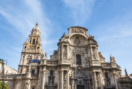 Cathedral Church of Saint Mary in Murcia, Spain.