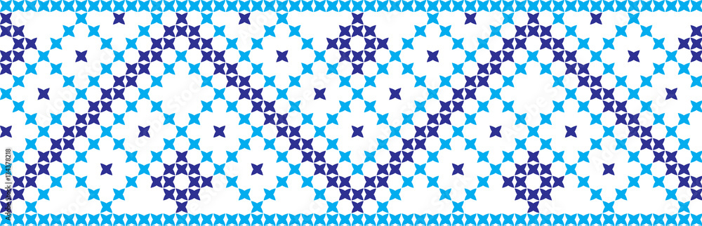 Embroidered cross-national pattern Embroidered cross-national pattern