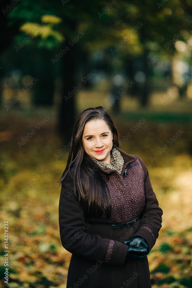 Portrait of the beautiful fashionable girl outdoor Portrait of the beautiful fashionable girl outdoor