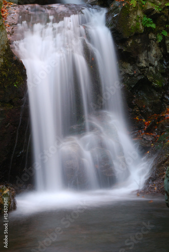 Berkovsky waterfall in autumn  