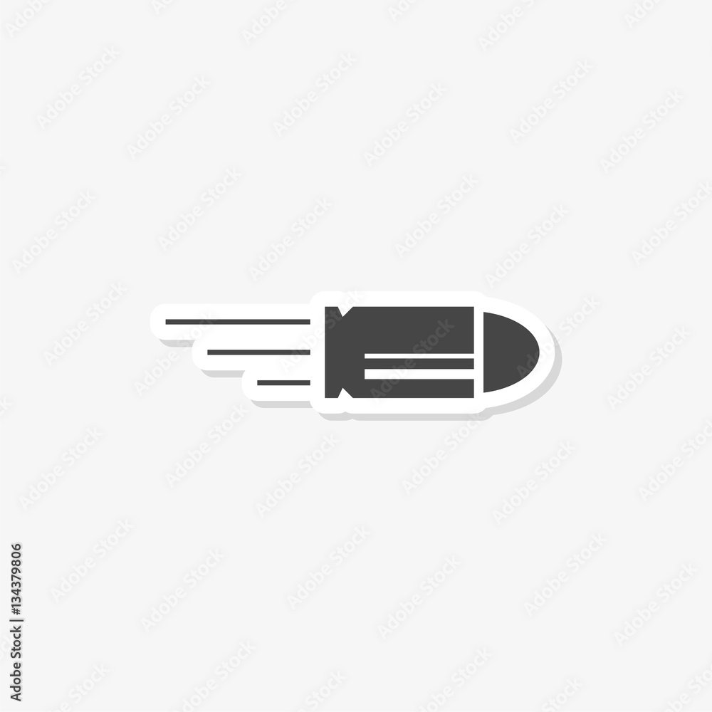 Bullet Icon Flat Graphic Design - vector Illustration Bullet Icon Flat Graphic Design - vector Illustration