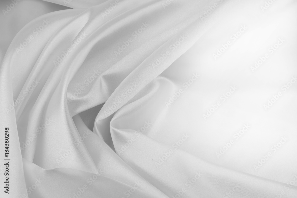 Obraz premium White silk