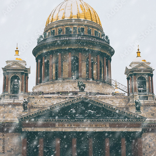 Saint Isaac's Cathedral. St. Petersburg photo