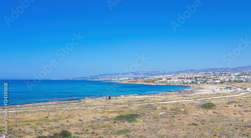 sunny day in the resort of Paphos, Cyprus © Ryzhkov Oleksandr