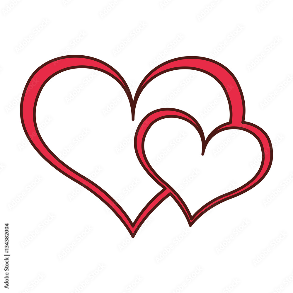 heart love romantic icon vector illustration design heart love romantic icon vector illustration design