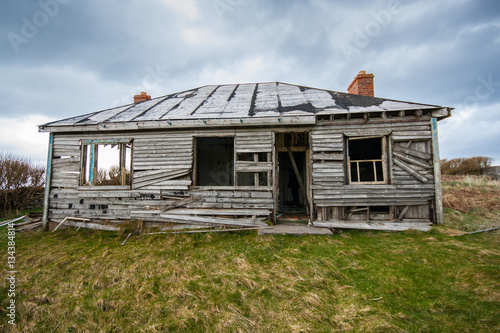 Εκτύπωση καμβά A derelict house on the Dingle Peninsula in Kerry, Ireland