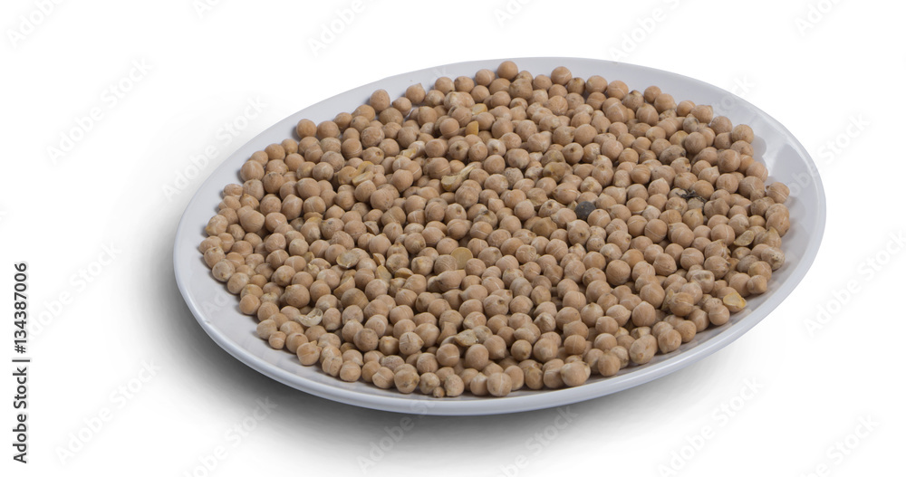 crispy baked chickpeas with spices in a bowl crispy baked chickpeas with spices in a bowl