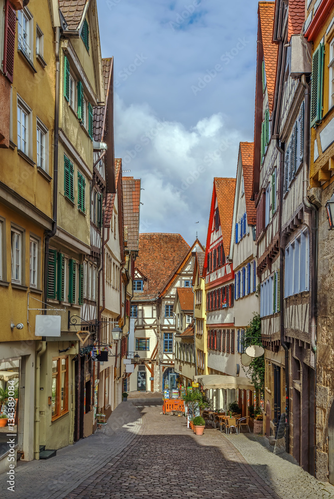 street in Tubingen, Germany