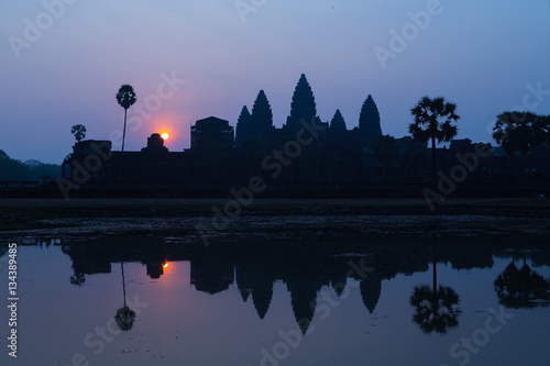 Sonnenaufgang in Angkor Wat, Kambodscha