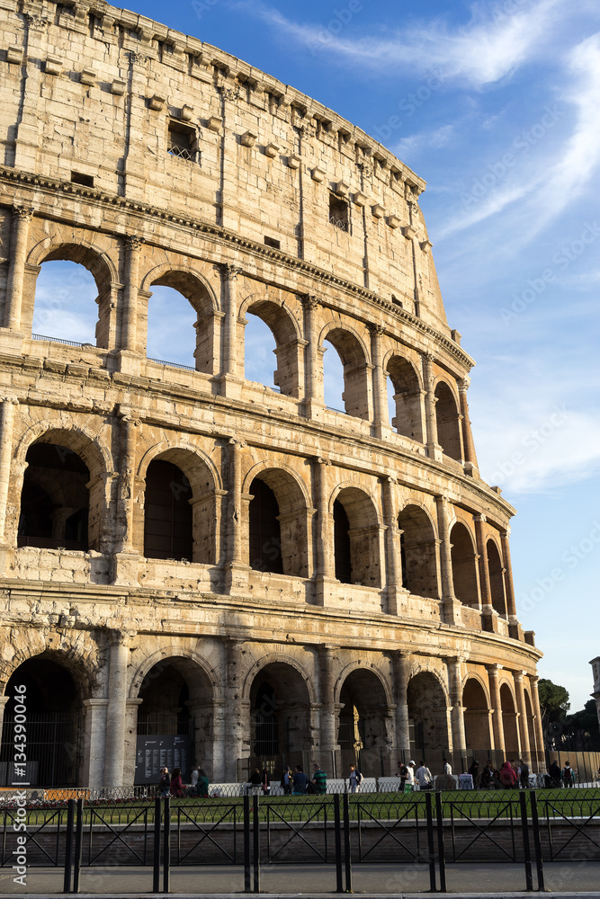 Italy Rome The Colosseum at daytime
