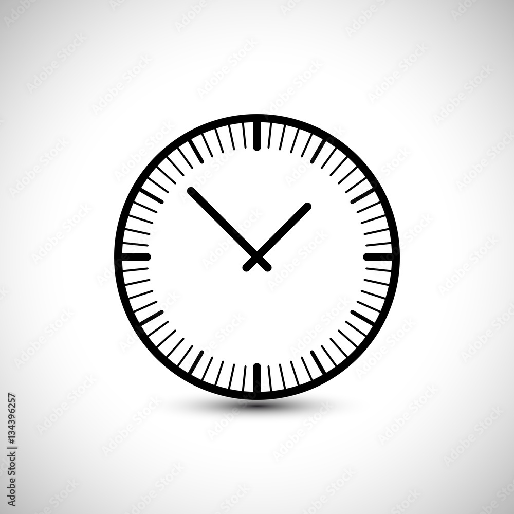 Watch Icon. Clock Icon. Vector Illustration. Time Concept. Watch Icon. Clock Icon. Vector Illustration. Time Concept.