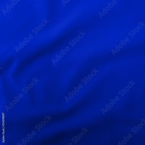 Textur Baumwolle / Stoff in Royalblau als Hintergrund