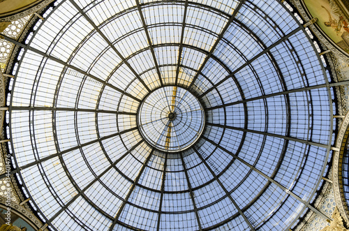 Particolare della Galleria Vittorio Emanuele II a Milano