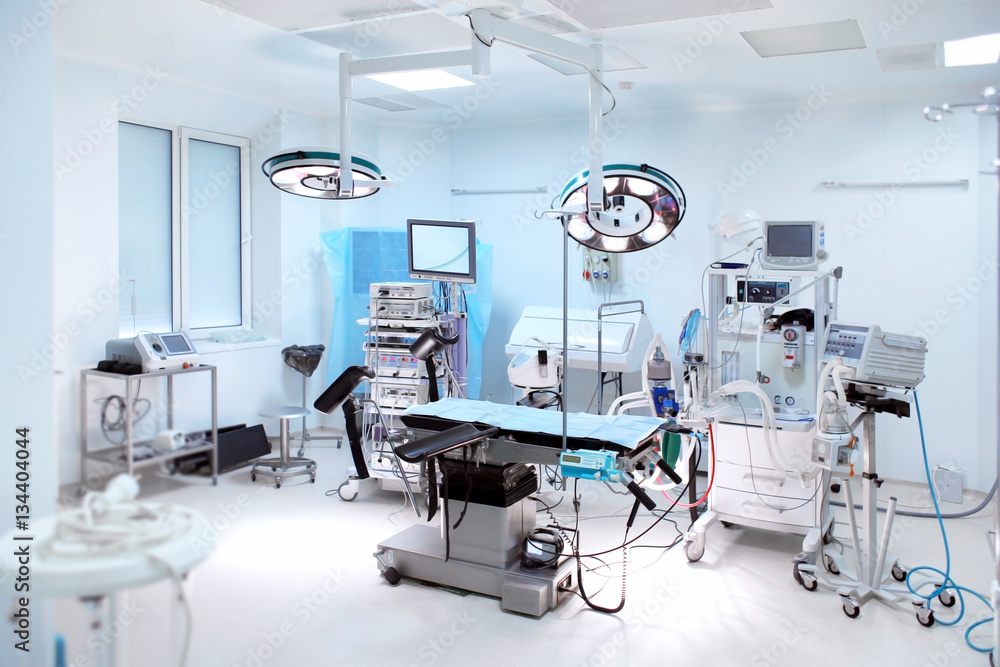 Ταπετσαρία Interior of operating room in modern clinic