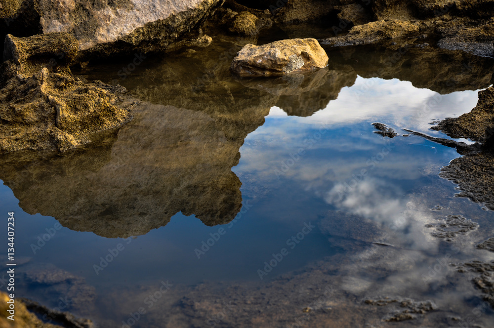 Water reflection Water reflection