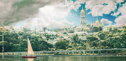 Kiev. Ukraine. Kiev Pechersk Lavra or the Kiev Monastery of the Caves.
